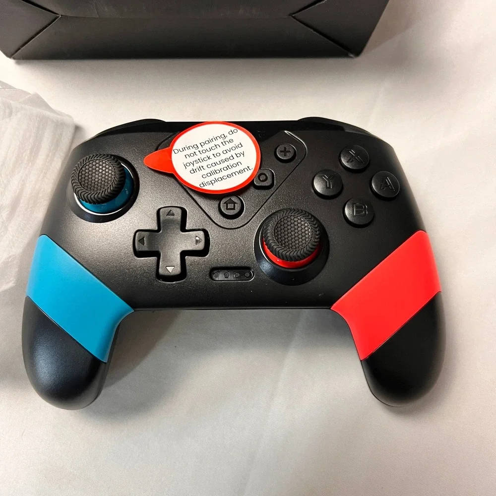 Voyee S03 Wireless Controller Bluetooth Gamepad Neon Blue‎ Red Black PC Switch